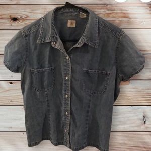 🌼Gap Jean shirt